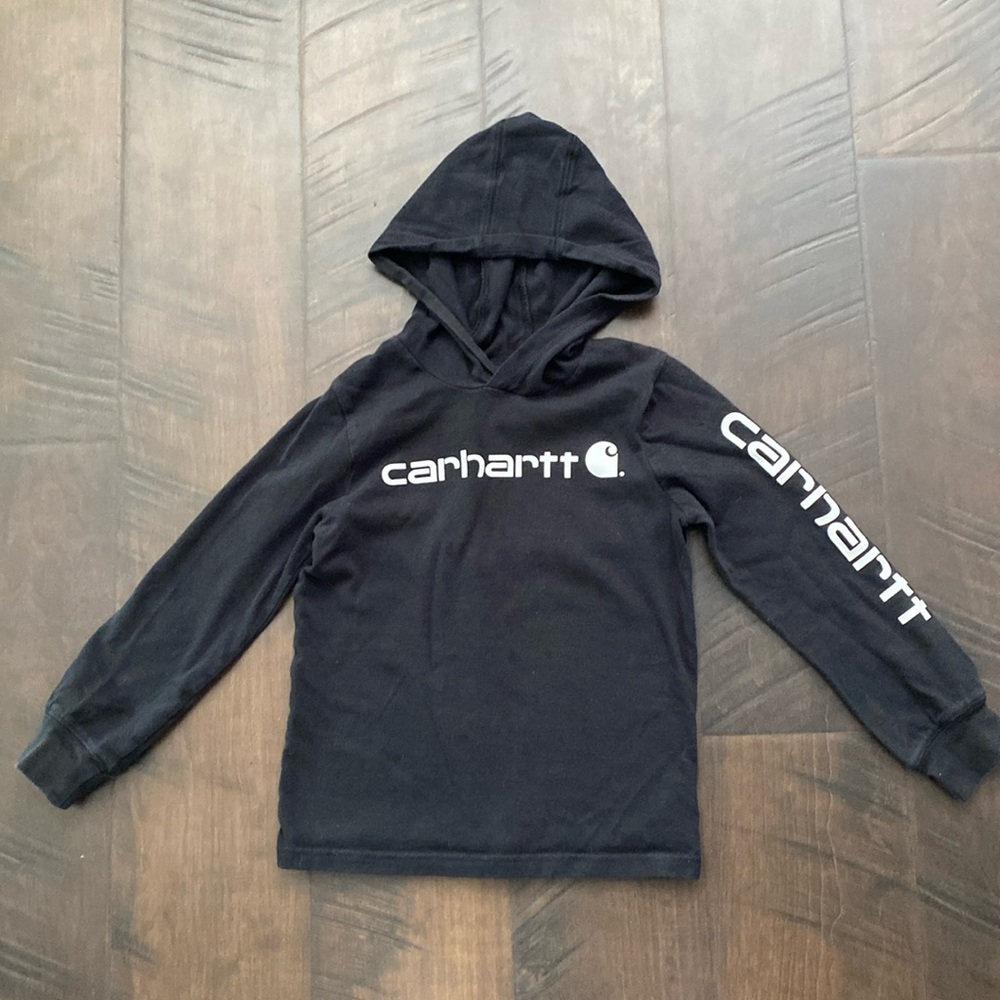 Boys 5T Carhartt shirt hoodie